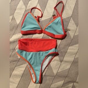 High waisted swimsuit